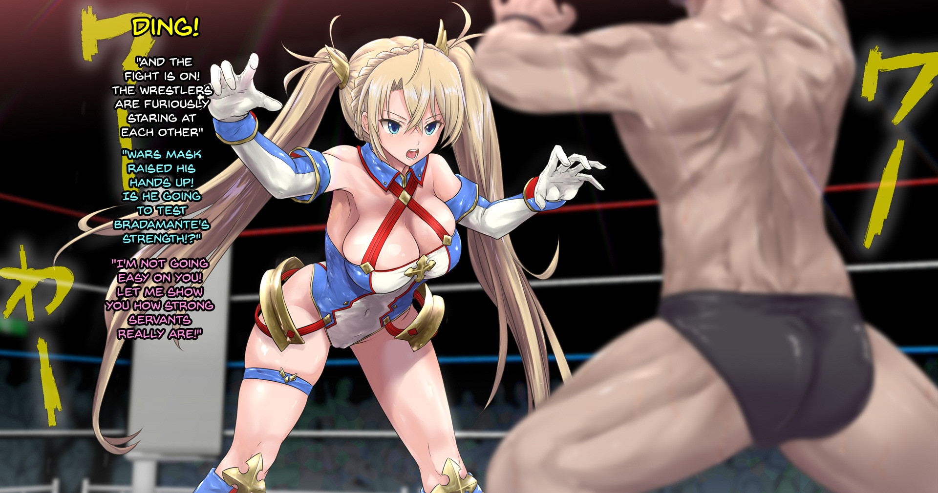 Hentai Manga Comic-Bradamante VS Wars Mask Battle Fuck Colosseum-Read-5